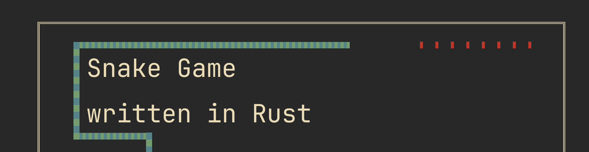 🐍 Rusty Snake